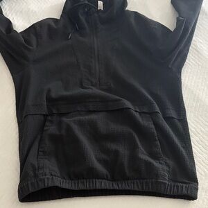 Lululemon Black Textured Athletic Top